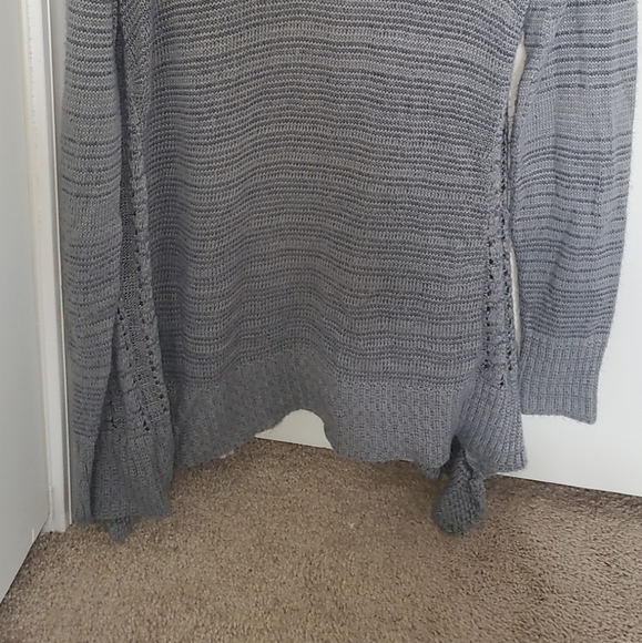 Maurices ruffled-open cardigan sweater size small - Picture 6 of 7